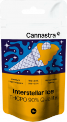 Cannastra THCPO Flower Interstellar Ice, THCPO 90% kwaliteit, 1g - 100 g