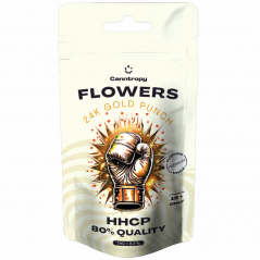 Canntropy HHCP flower 24K Gold Punch 80% quality, 1 g - 100 g