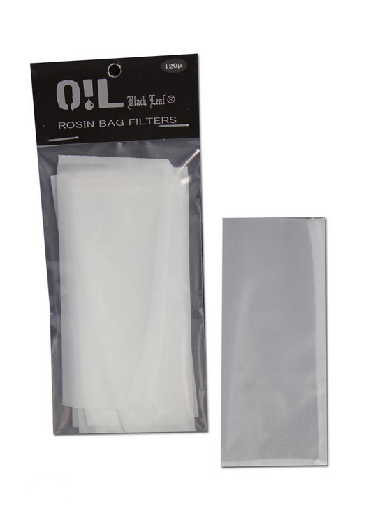 Bolsas de filtro de resina para aceite Black Leaf, 50 mm x 110 mm, 30 u - 250 u, 10 unidades