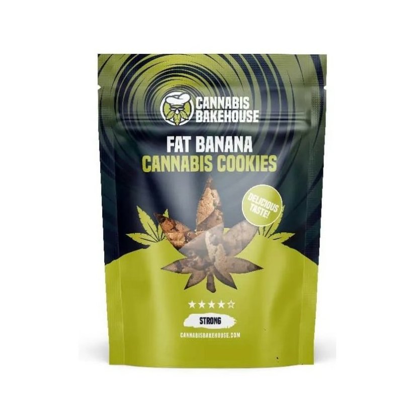 Cannabis Bakehouse Biscoitos de Cannabis Gordo Banana