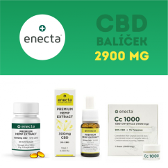 Enecta CBDパッケージ - 2900 mg