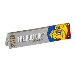 The Bulldog Originaalsed hõbedased King Size õhukesed rullimispaberid