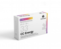 CannaCare CC Énergie gélules avec du CBG 33%, 990 mg