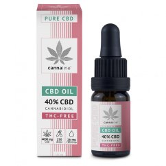 CANNALINE Olej konopny CBD BEZ THC 40%, 4000 mg, 10 ml