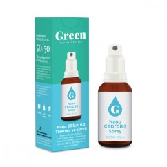 Green Pharmaceutics Spray Nano CBG/CBD - 300 mg, 30 ml