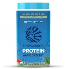 Sunwarrior Amestec de proteine BIO 750g natural (mazăre, proteine de cânepă și goji)