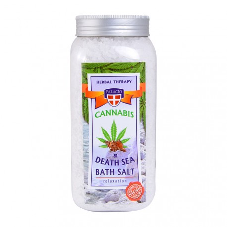 Palacio Cannabis și sare de baie din Marea Morții 900g