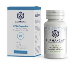 Alpha-CAT CBD hylki 60x10mg, 600 mg
