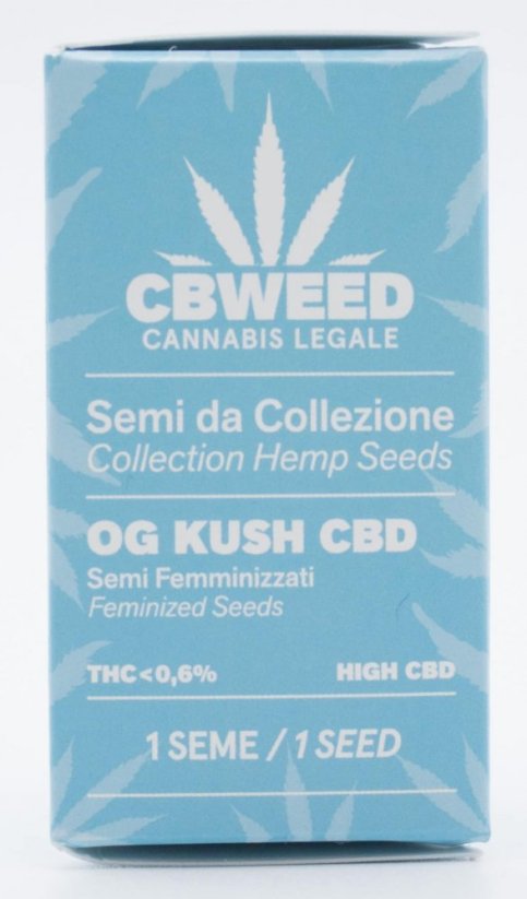 Cbweed OG Kush CBD - 1x ფემინიზებული თესლი