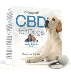 Cibapet Pastile CBD pentru câini 55 tablete, 176 mg