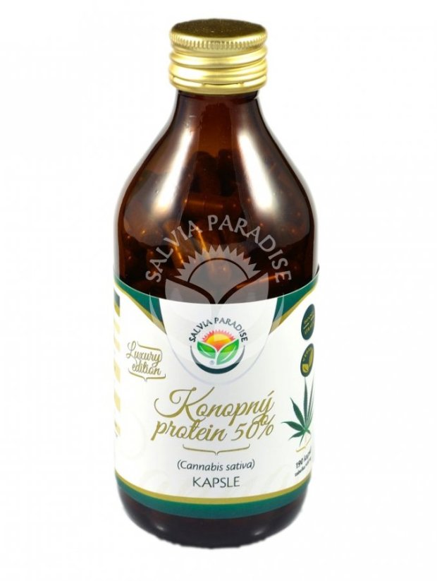 Salvia Paradise Konopný proteín 50% kapsule 190ks