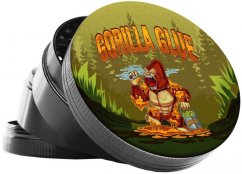 Best Buds Moedor de Metal Gorilla Glue 4 Partes – 50mm