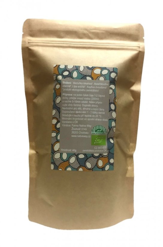 NATIVE WAY - RELAX herbal tea sprinkled with organic 40g