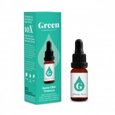 Green Pharmaceutics Nano CBD Tinktur - 100 mg, 10 ml