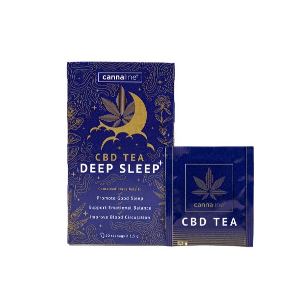 CANNALINE CBD arbata DEEP SLEEP 30g