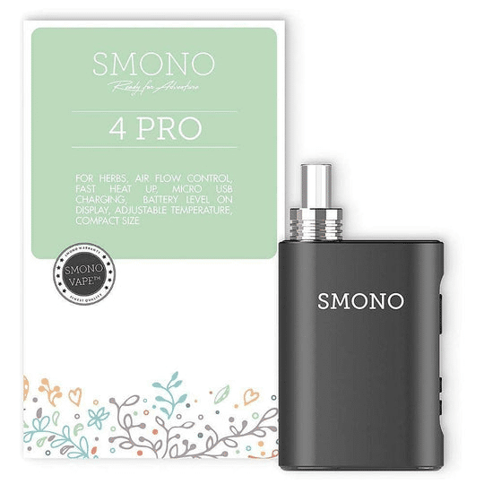 Smono 4 Pro iztvaicētājs - Melns