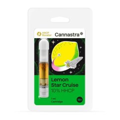 Cannastra HHCP-cartridge Lemon Star-cruise, 10%, 1 ml