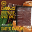 Brownie cu caramel sărat cu canabis Ambalaj Deluxe (aromă medie Sativa) - Cutie (24 pachete)