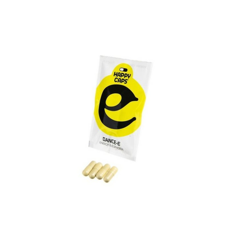 Happy Caps Danse E - Énergique et capsules Euphoriques, (complément alimentaire )