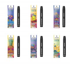 CanaPuff HHCO Vapes, viss vienā komplektā - 6 garšas x 1 ml