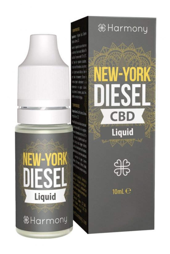 Harmony CBD Nestemäinen New York Diesel 10 ml, 30-600 mg CBD