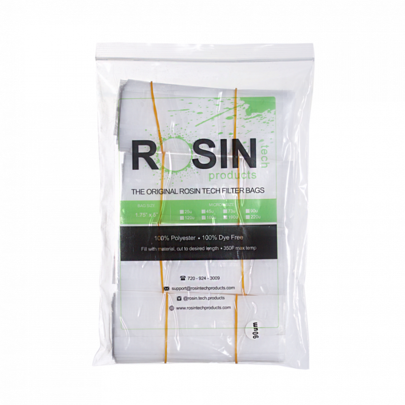 Rosin Tech Filter bags 4,5cm x 13cm, 25u - 220u