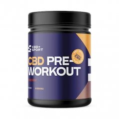 CBD+ Sport CBD Pre-Workout Produkt mit Kirschgeschmack, 300 mg CBD, 400 g