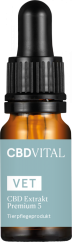 CBD Vital ПОО CBD 5 Извлечете Premium за домашни любимци, 5%, 500 мг, 10ml