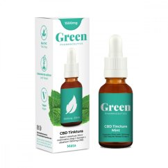 Green Pharmaceutics CBD Munt Tinctuur - 5%, 1500 mg, 30 ml