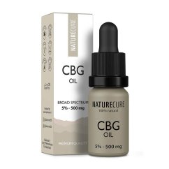 Nature Cure CBG olje, 5 %, 500 mg, 10 ml