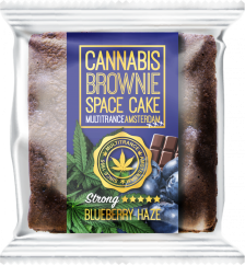 Cannabis Blueberry Haze Brownie (силен вкус на Sativa) - кашон (24 опаковки)
