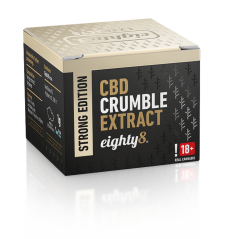 Eighty8 Crumble Extract 85 % CBD, THC 0,2 %, 1 g