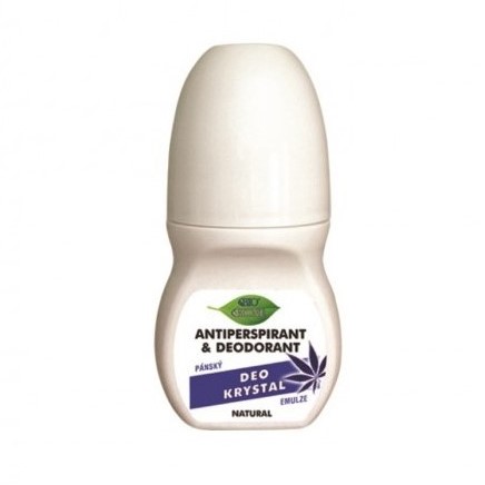 Bione Deo Krystal antiperspirant a deodorant pro muže, modrý, 80 ml