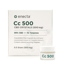 *Enecta CBD kristallar (99%), 500 mg