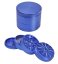 Masher Aliuminis Malūnėlis mėlyna 4-part, 63x56mm