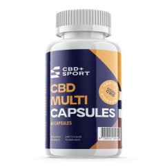 CBD+Sport Multivitamin Kapszulák, 600 mg, 60 pcs x 10mg