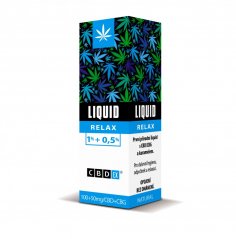 CBDex Liquid Relax 1% CBD +0,5% CBG, 10ml