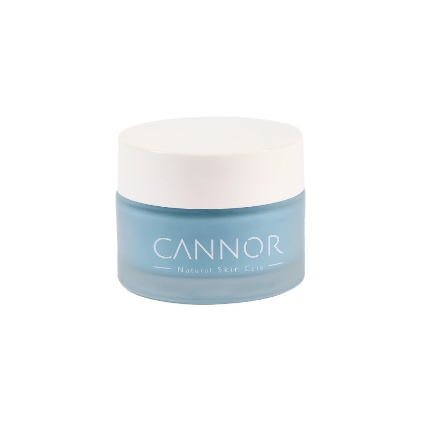 Cannor Haselnuss-Gesichtspeeling Blue Clay & CBD, 50 ml
