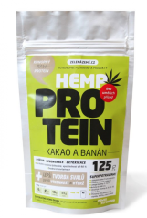 Zelena Zeme Hennepproteïne Cacao en Banaan 125g