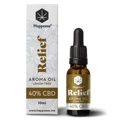 Happease Lättnad CBD Olja Citron Träd, 40% CBD, 4000mg, 10ml