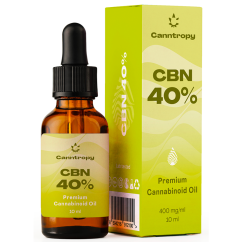 Canntropy CBN aukščiausios kokybės kanabinoidų aliejus - 40 %, 4000 mg, 10 ml