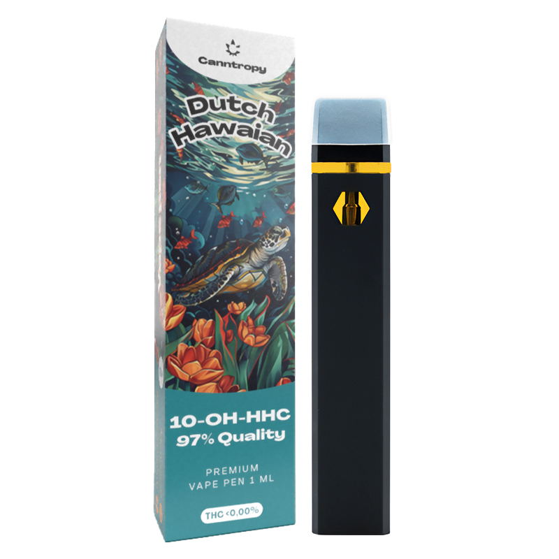 Canntropy 10-OH-HHC Vape Pen Dutch Hawaian, 10-OH-HHC 97% quality